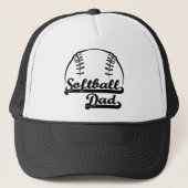 SOFTBALL DAD TRUCKER PET (Voorkant)