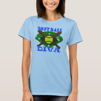 Softball Diva T-shirt