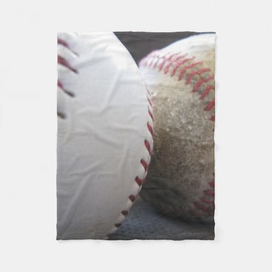 Softball en honkbal fleece deken (Voorkant)