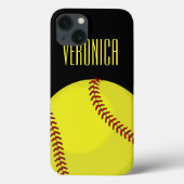 Softball Fan Case-Mate iPhone Case (Achterkant)