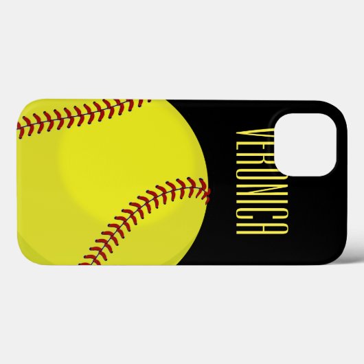 Softball Fan Case-Mate iPhone Case (Achterkant (horizontaal))