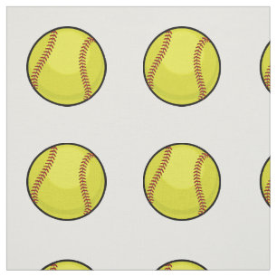 Softball Fan Stof