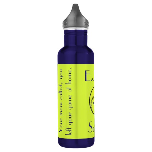 Softball-flesje Waterfles (Links)