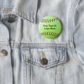Softball Fundraising Magnet, Sleutelhanger, Button (In situ)