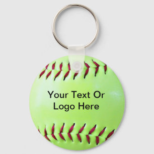 Softball Fundraising Magnet, Sleutelhanger, Button Sleutelhanger