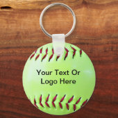 Softball Fundraising Magnet, Sleutelhanger, Button Sleutelhanger (Voorkant)