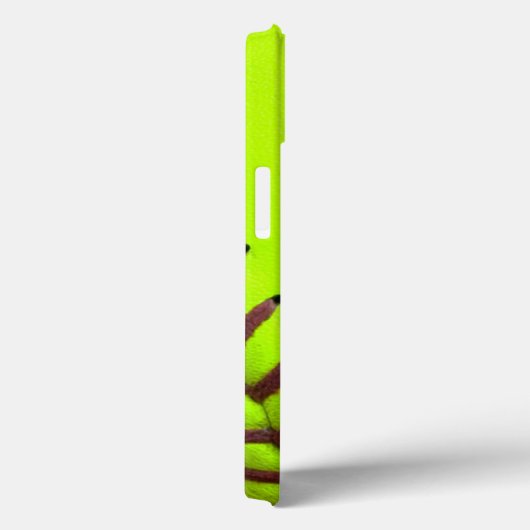 Softball Geel Fast Monogram IPAD Case (Achterkant / Rechts)