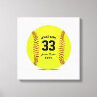  Softball Geel Rood en Zwart Sport