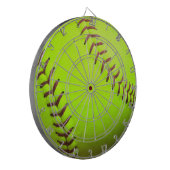 Softball Geel Snelle Hoogte 8U 10U 12U Dartboard Dartbord (Voorkant Links)