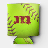 Softball Geel Snelle Hoogte 8U 10U 12U Koelbox Blikjeskoeler (Voorkant)