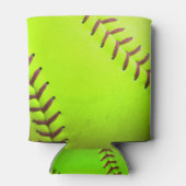 Softball Geel Snelle Hoogte 8U 10U 12U Koelbox Blikjeskoeler (Achterkant)