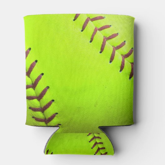 Softball Geel Snelle Hoogte 8U 10U 12U Koelbox Blikjeskoeler (Achterkant)
