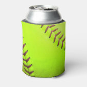 Softball Geel Snelle Hoogte 8U 10U 12U Koelbox Blikjeskoeler (Blikje Achterkant)