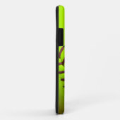 Softball Geel Snelle Hoogte Monogram IPHONE 5 Hoes (Achterkant/rechts)