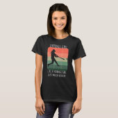Softball Gezegde Girl 4 T-shirt (Voorkant volledig)