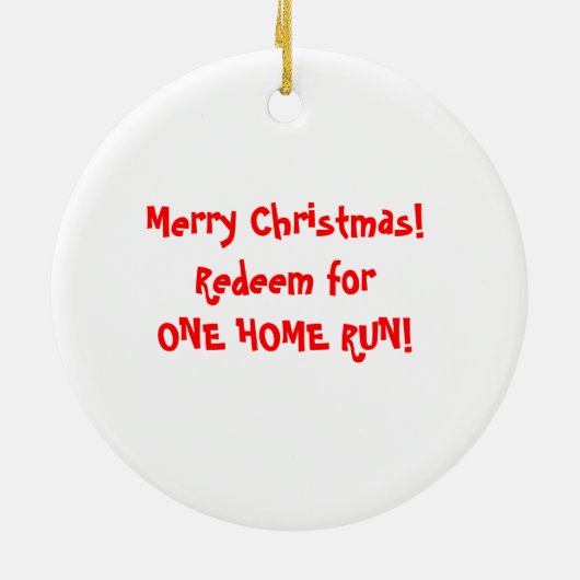 Softball Girl Ornament (Achterkant)