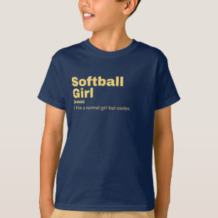 Softball Girl - Softball T-shirt