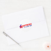 Softball...Girl Thang Ronde Sticker (Envelop)