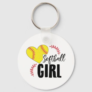 Softball Girl   Trainer Team Sport Gift Idee Sleutelhanger