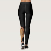 Softball Glove and Ball Leggings (Achterkant)
