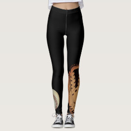 Softball Glove and Ball Leggings