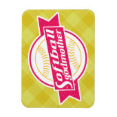 Softball Godmoeder Magnet Magneet (Verticaal)