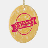 Softball Godmoeder Xmas Decoratie (Rechts)