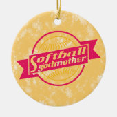 Softball Godmoeder Xmas Decoratie (Voorkant)