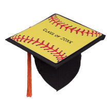 Softball Graduation Cap