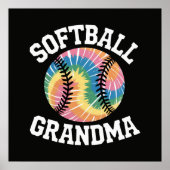Softball Grandma Poster (Voorkant)