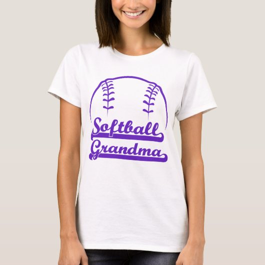 SOFTBALL GRANDMA T-SHIRT (Voorkant)