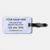 Softball Grandpa Blue en Red Luggage Bagagelabel (Achterkant horizontaal)