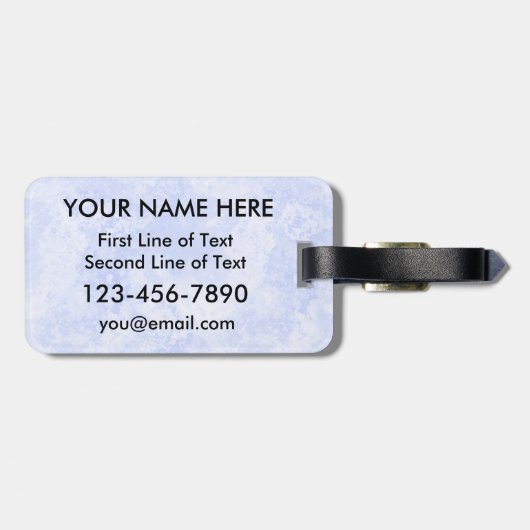 Softball Grandpa Blue en Red Luggage Bagagelabel (Achterkant horizontaal)