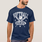 Softball Grandpa T-shirt (Voorkant)