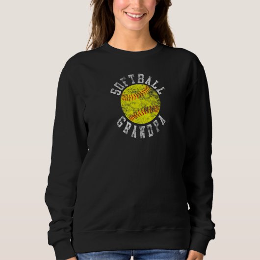  Softball Grandpa Trui (Voorkant)