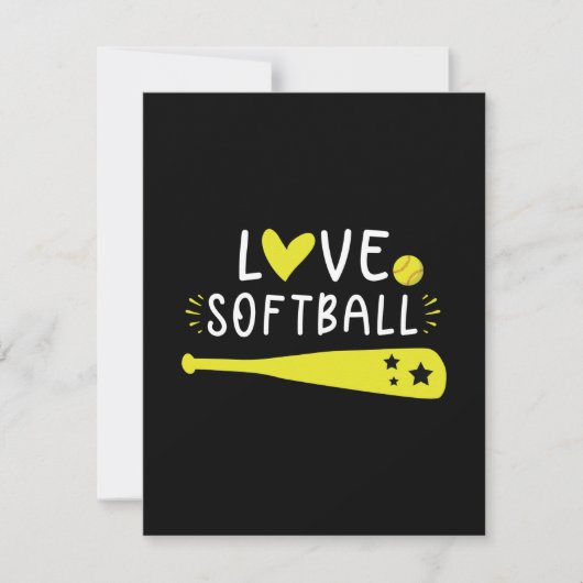 Softball Graphic Gezegde for Girls and Women (Voorkant)