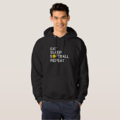 Softball Graphic Hoodie | Grappige Humor (Voorkant volledig)