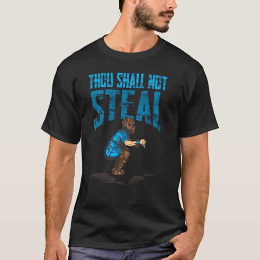 Softball Helmet Softball Uniforms Softball Catcher T-shirt (Voorkant)