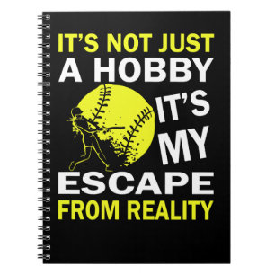 Softball Het is niet alleen maar een hobby, het is Notitieboek