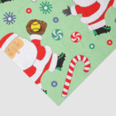 Softball Holiday Gift Tissuepapier (Detail)