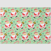 Softball Holiday Gift Tissuepapier (Voorkant)