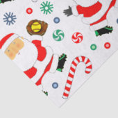 Softball Holiday Gift Tissuepapier (Detail)