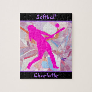 Softball Hologram Shatter Legpuzzel