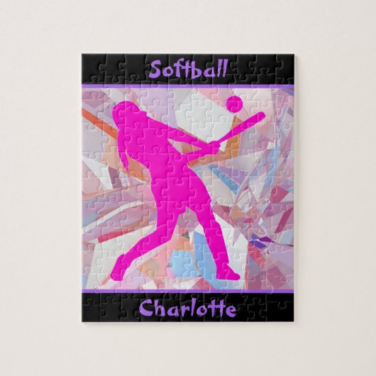 Softball Hologram Shatter Legpuzzel (Verticaal)