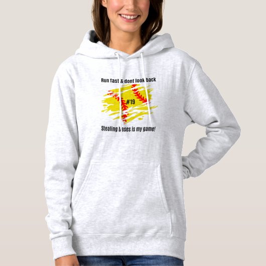 Softball Hoodie (Voorkant)
