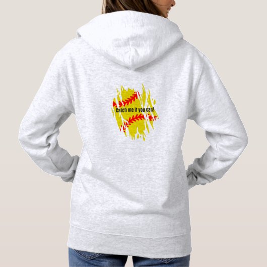 Softball Hoodie (Achterkant)