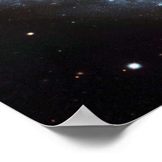 Softball in Space Uniek Softball-Poster Poster (Hoek)