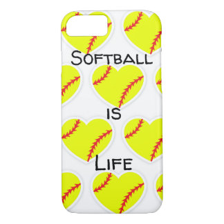 Softball is een Life Phone Case