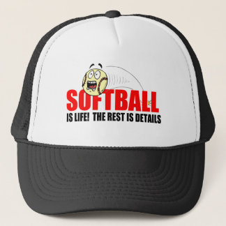 Softball is leven trucker pet
