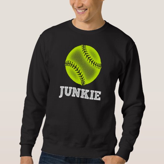 Softball Junkie Softball Trui (Voorkant)